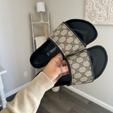 Authentic Repurposed Birkenstock Eva Barbados Slides
