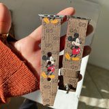 Authentic Repurposed Gucci x Mickey Apple Watch Band