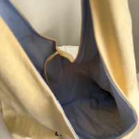 Large Repurposed L.V. Dust Bag Hobo Bag