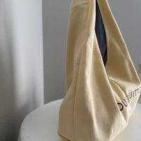 Large Repurposed L.V. Dust Bag Hobo Bag