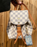 Authentic Repurposed Designer Customized Bag Tags