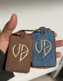 Authentic Repurposed Designer Customized Bag Tags