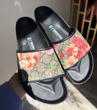 Birkenstock Eva Barbados G U C C I BLOOMS Slides
