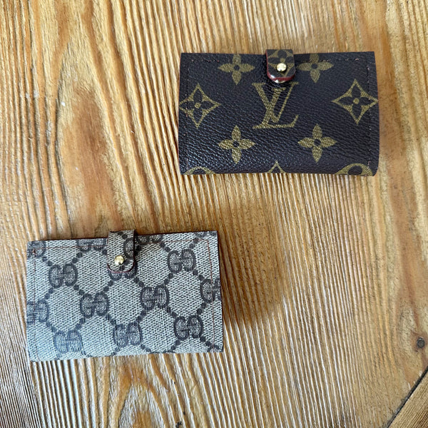 Authentic Repurposed Minimalist Bi Fold Wallet