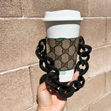 Coffee Designer Sleeve With Chain