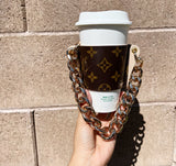 Coffee Designer Sleeve With Chain