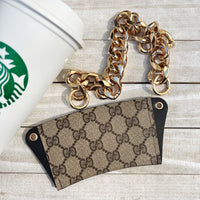 Coffee Designer Sleeve With Chain