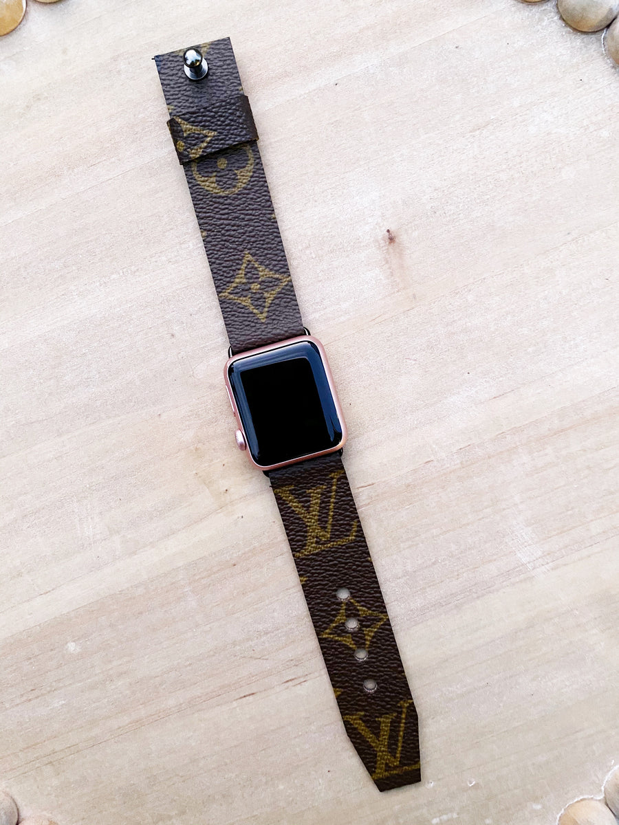 Laser engraved Apple Watch bands  various designs  KNP Creations