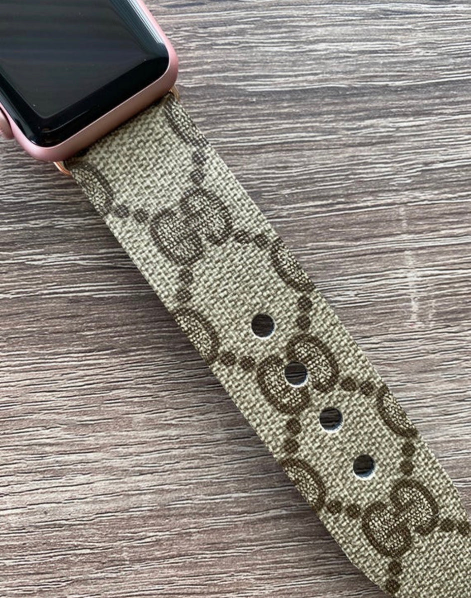 Pink Gucci Apple Watch Band 42mm 