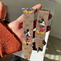Authentic Repurposed Gucci x Mickey Apple Watch Band